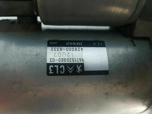 CITROEN C3 Peugeot 208 1.2 B HM03 motorino avviamento 428000-8332 9671530880-03  SPEDIZIONE GRATUITA